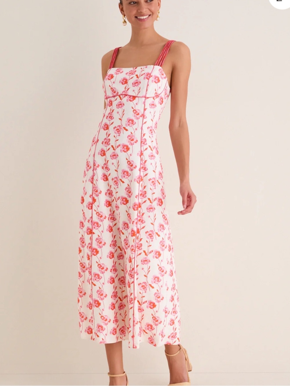 NWOT HYACINTH HOUSE Poppy Trellis Floral Cordelia Maxi Dress XXS